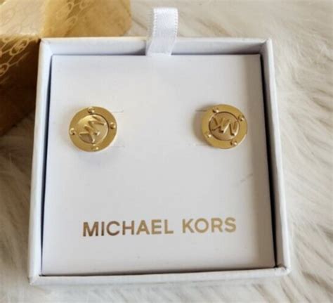 michael kors ohrringe astor stud logo mkj1666710|Michael Kors Gold.